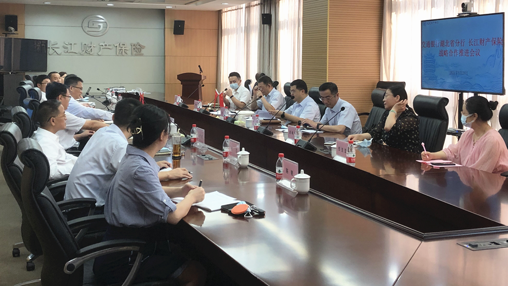刘楚斌总经理首先对张喆副行长一行的到来表示热烈欢迎,并简要介绍了